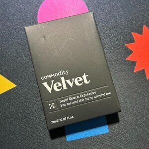 commodity fragrances velvet expressive 2ml unused perfume